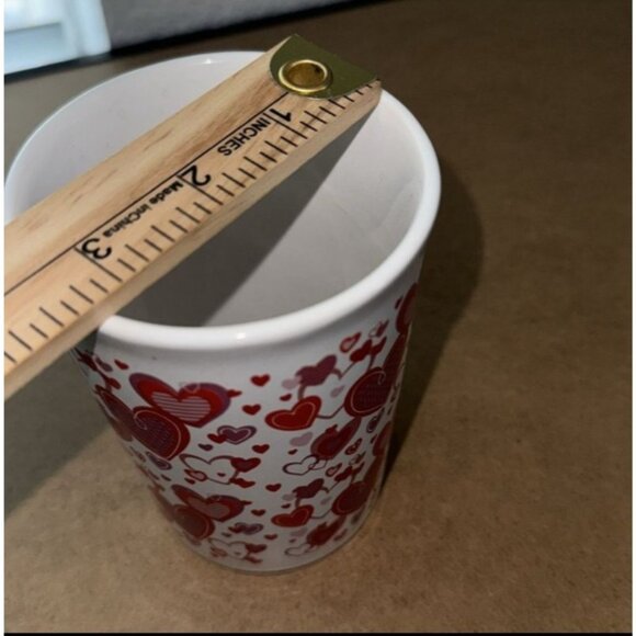 Valentines Day Ceramic Mug Set Of 3 Youre Magical & Be Mine Heart Pattern 12 - Picture 7 of 11